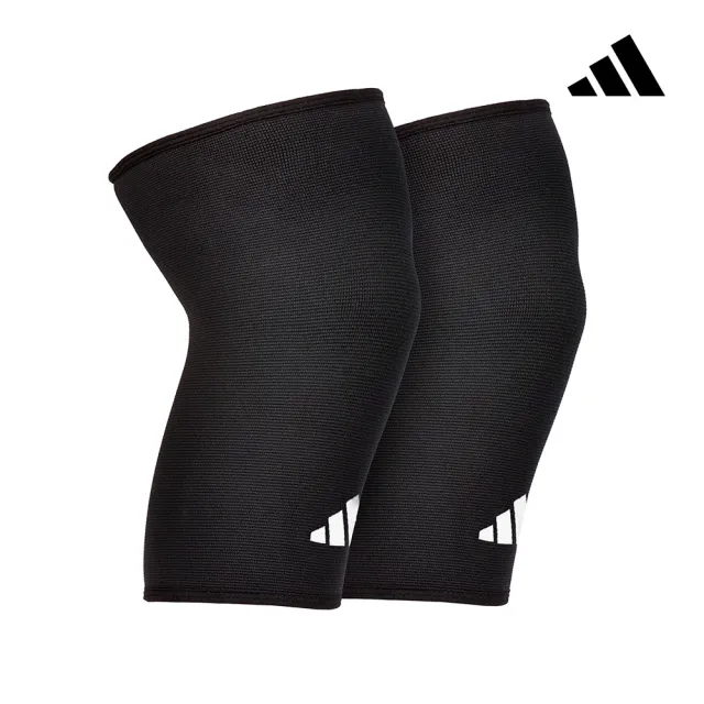 【adidas 愛迪達】專業防護運動護膝 一副(S-XL)