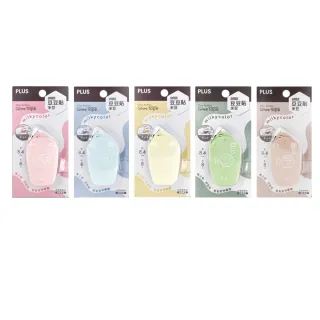 【PLUS 普樂士】MILKY COLOR 米豆豆豆貼(2入1包)