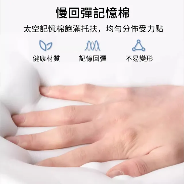 【ANTIAN】小鯨魚記憶棉學生午睡枕 兒童午睡趴趴枕 睡覺枕頭 舒適防手麻趴睡枕 開學季