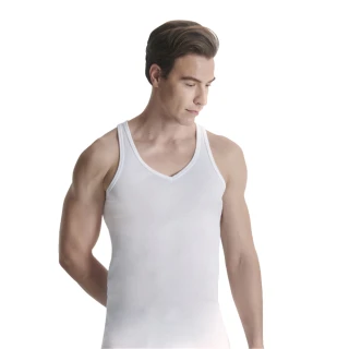 【遠東FET】3件組 TopComfort 親肌棉涼爽背心(男內著/舒適背心/背心)