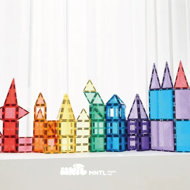 【MNTL】夢想家組合 Dreamer 磁力片 創意 STEAM玩具(108pcs)