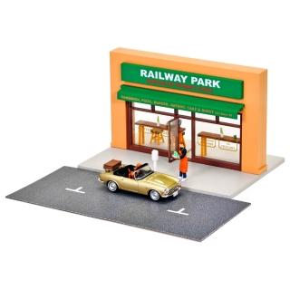【TOMYTEC】Diocolle 64 # Car Snap 27a Cafe Terras 2Includes(模型車)