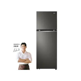 【LG 樂金】58H快配335公升一級能效變頻右開雙門冰箱(GN-L332BS)