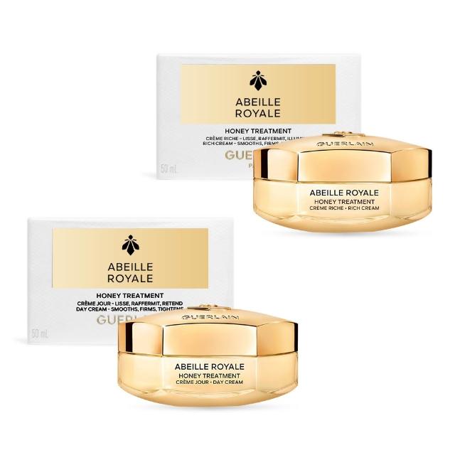 Guerlain嬌蘭 皇家蜂王乳蜂蜜修護白霜50ml-國際航空版，為專櫃級保養品，適合各種肌膚使用。富含蜂蜜與蜂王乳成分，具備深度修護與保濕功效，適用於臉部與眼部，提供長效滋養與柔嫩肌膚。平行輸入貨源，品質保證，儲存期限3年，請詳見產品包裝標示。