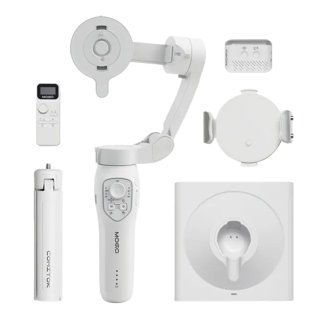 【COMITOK】MOGO 手機三軸穩定器_大全配(Dockkit AI 智慧追蹤)