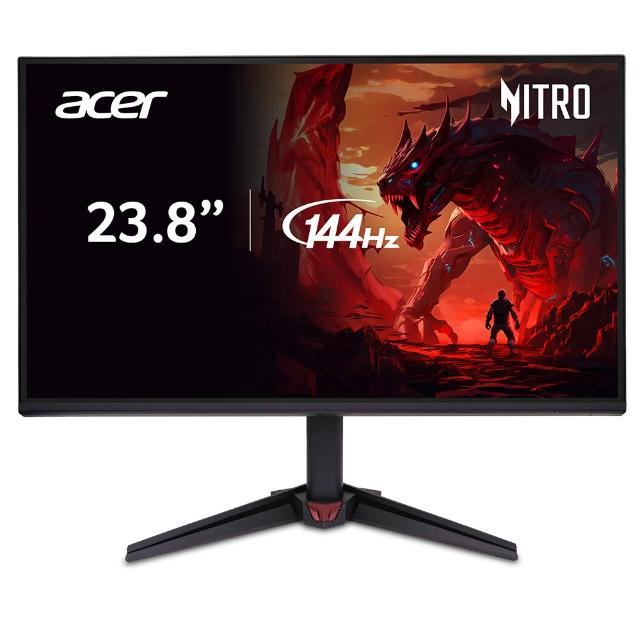 【Acer 宏碁】VG240Y P6 電腦螢幕(24型/FHD/144Hz/1ms/IPS)