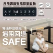 【ONE HOUSE】阿姆斯無段式電動升降桌 120x60CM｜正裝雙機馬達 靜音操控 高承重(書桌/辦公桌/工作桌)
