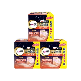 【Kotex 靠得住】靠得住絲薄好眠褲6包 M/L箱購任選(7片/包)