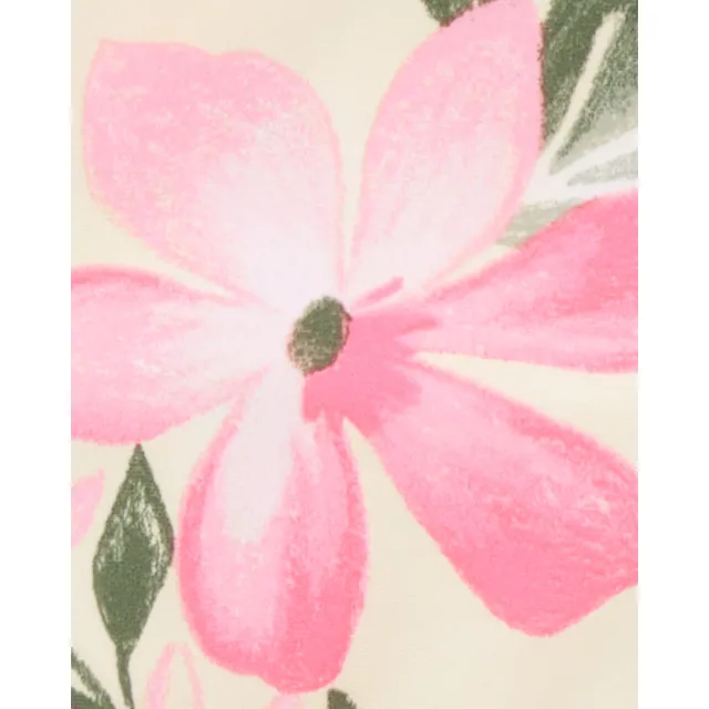 【Carter’s】UPF 50+ 海灘公主嬰兒3件組防曬泳衣〔防曬上衣/泳褲〕(原廠公司貨 童裝 兒童泳衣 嬰兒泳裝)