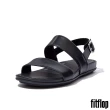 【FitFlop】皮革舒適夾腳/扣環/金屬亮粉後帶涼鞋-女(多款)