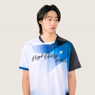 【JNICE 久奈司】幻影斜光 競技衫 排汗衫 運動上衣 運動服 羽球服 大賽服(吸濕排汗)