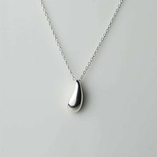 【Georg Jensen 喬治傑生】REFLECT 迷你水滴純銀項鍊