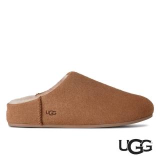 【UGG】穆勒鞋 女鞋 拖鞋 毛毛拖 Elea Slip-On 栗子棕-UG1171390CHE