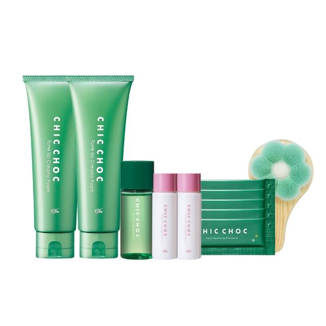【CHIC CHOC】植萃舒活洗顏皂霜清爽潔淨組