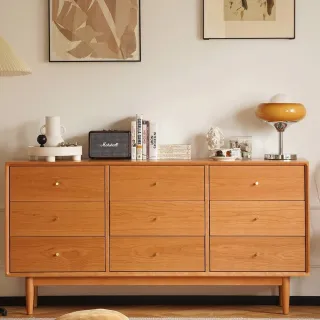 【hoi! 好好生活】預購60天★小半家具格林櫻桃木九斗櫃