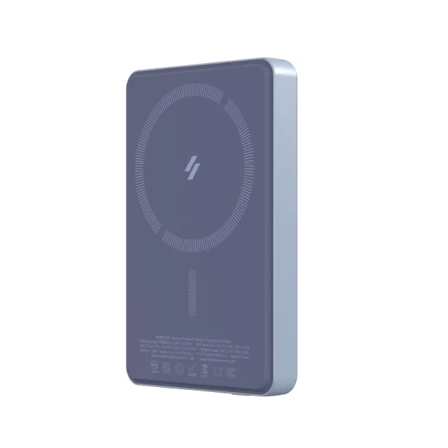 【ADAM 亞果元素】VIONTA L10 10000mAh 超薄型磁吸行動電源(已有標示Wh 獨家飛航模式)