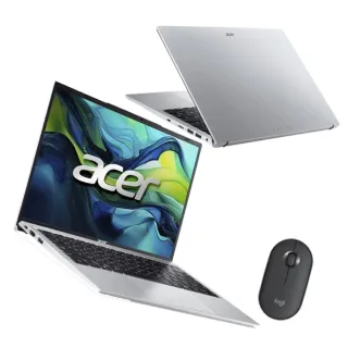 【Acer】無線滑鼠組★17.3吋十核心Core 5輕薄筆電(Aspire Lite/AL17-51P-57Z0/Core 5-120U/16G/512G/W11)