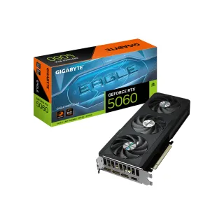 【GIGABYTE 技嘉】GeForce RTX 5060 EAGLE MAX OC 8G 顯示卡(GV-N5060EAGLEMAX OC-8GD)