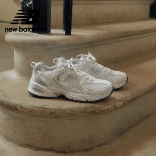 【NEW BALANCE】NB 復古鞋/運動鞋_中性_白銀色_MR530EMA-D楦