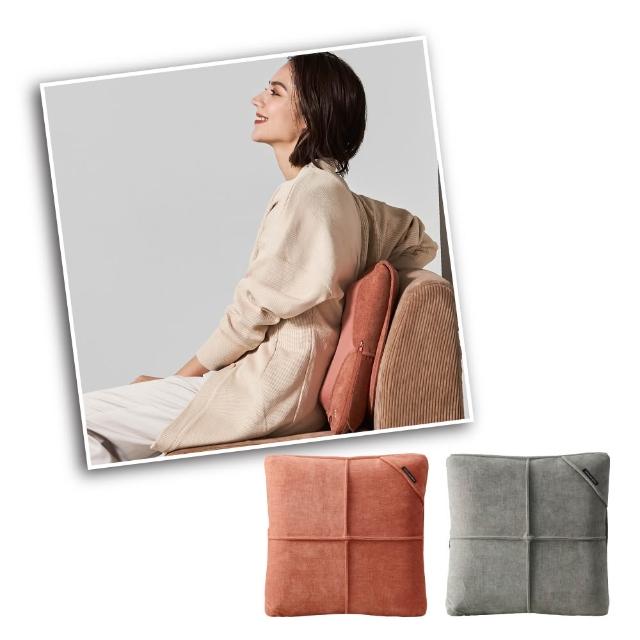 【日本ATEX官方旗艦店】Lourdes超薄輕奢Plus 3D溫熱按摩枕 AX-HC319(可車用/布套可拆洗)