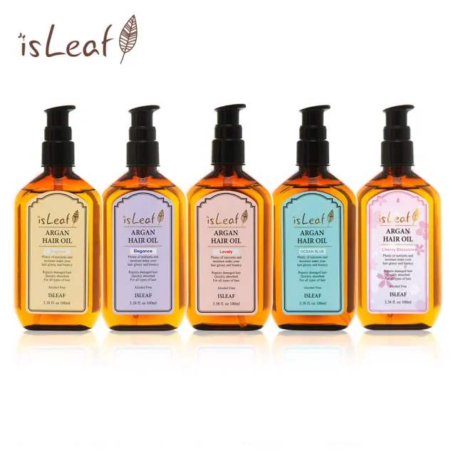 【isLeaf】韓國香氛順盈護髮油100ml(頂級香調摩洛哥油萃取)