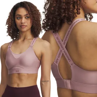 【UNDER ARMOUR】UA 女 Infinity 高衝擊運動內衣_1384112-673(粉紫色)
