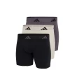 【adidas 愛迪達】男士內褲 三件組 高彈舒適 速乾棉質親膚 四角內褲 平口內褲 三角內褲 內褲(多款任選)
