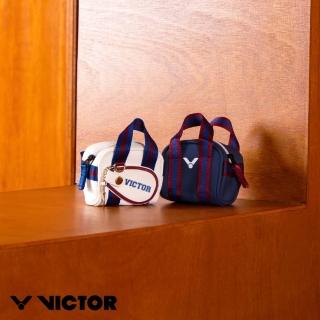【VICTOR 勝利體育】VICTOR羽球俱樂部系列吊飾(PG-6022VBC AF/BD 亮白+青石英/信標藍+櫻桃紅)