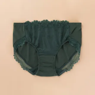【Ladies 蕾黛絲】蘋果肌靠過來M-EL平口內褲(翡翠綠)
