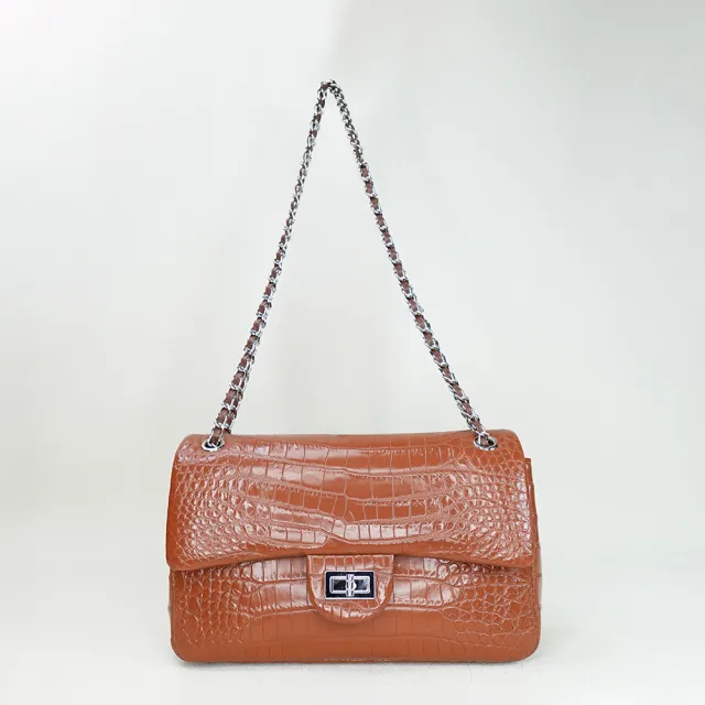 【M2nd】珍稀鱷魚腹皮鏈帶香香包(Y0039D)