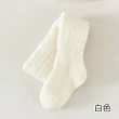 【橘魔法】加絨純柔和色單直條褲襪(連褲襪 大童 褲襪 襪子 內搭褲 厚 刷毛 厚款 女童 兒童 童裝 保暖)