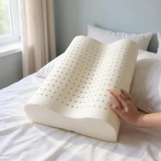 【班尼斯】高低型乳膠枕•百萬馬來天然乳膠枕頭保證(乳膠枕)
