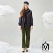 【MYVEGA 麥雪爾】MA棉質小花收腰/斜剪接防風輕量連帽風衣外套-二款任選(連帽外套/風外/保暖外套/女外套)
