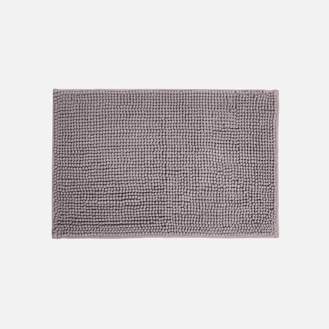 【特力屋】Home Zone 極吸水雪尼爾踏墊 太空灰 60x40cm