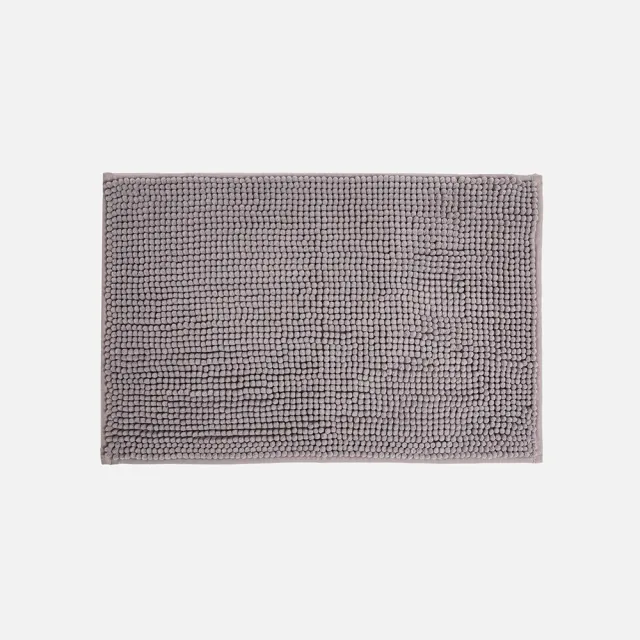 【特力屋】Home Zone 極吸水雪尼爾踏墊 太空灰 60x40cm