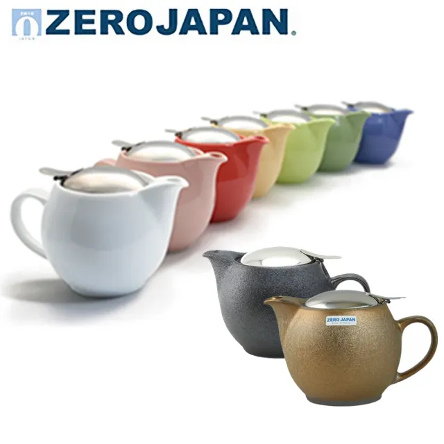 【ZERO JAPAN】典藏不鏽鋼蓋壺450cc(全陶瓷/水壺/陶瓷泡茶壺)
