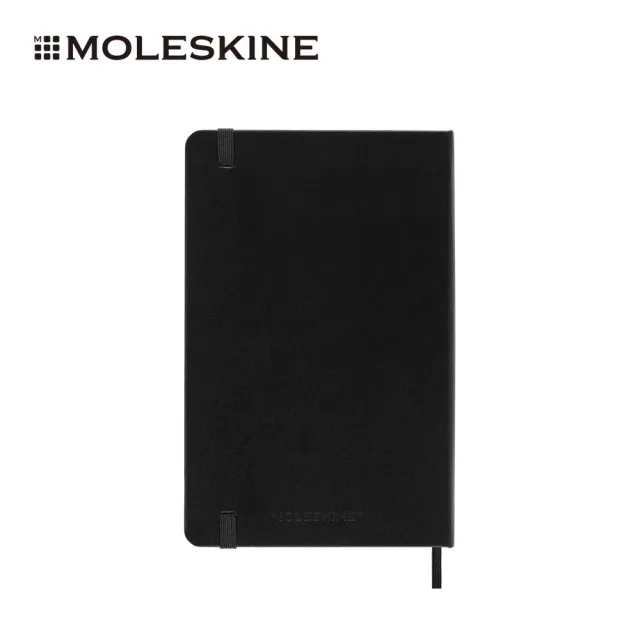 【MOLESKINE】經典硬殼橫線M型筆記本 - 黑(筆記本)