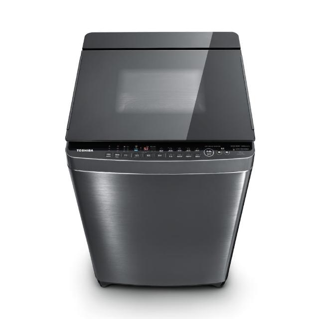 【TOSHIBA 東芝】奈米泡泡鍍膜17kg變頻洗衣機(AW-DMUH17WAG(SS))