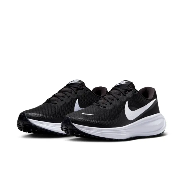 【NIKE 耐吉】運動鞋 跑步鞋 女鞋 W NIKE REVOLUTION 8 跑鞋 緩震 透氣 黑(HJ8485001)