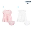【OshKosh官方授權】嬰兒短袖洋裝－多款任選(美式童裝 嬰兒 吊帶褲 吊帶裙 包屁衣 牛仔 童裝 歡慶雙十)