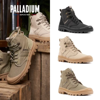 【Palladium】PALLABROUSSE TACT TXT有機棉軍靴/休閒鞋-男鞋/女鞋-三色任選