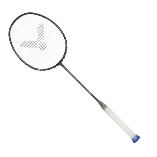 【VICTOR 勝利體育】羽球拍 JETSPEED S T1(極速 JS-T1 K 深灰)