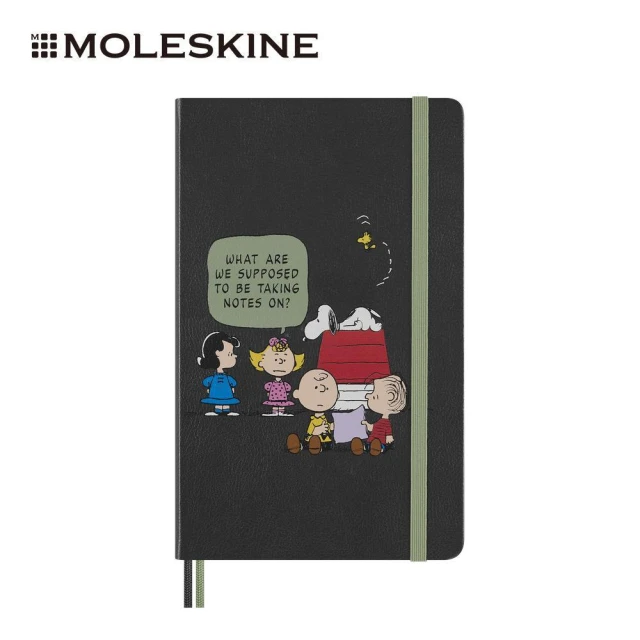 【MOLESKINE】史努比限量筆記本/朋友們/L型/橫線