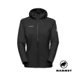 【Mammut 長毛象】Rime Light IN Hybrid Hooded Jkt W 輕量繩化纖連帽外套 黑色 女款 #1013-03970