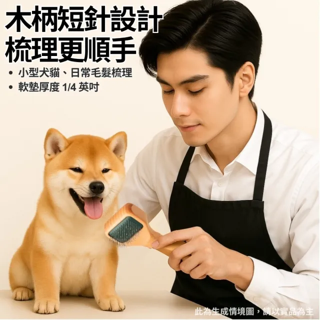 【Chris Christensen克莉絲汀森】Mark X 超迷你曲柄氣墊針梳(氣墊針梳)