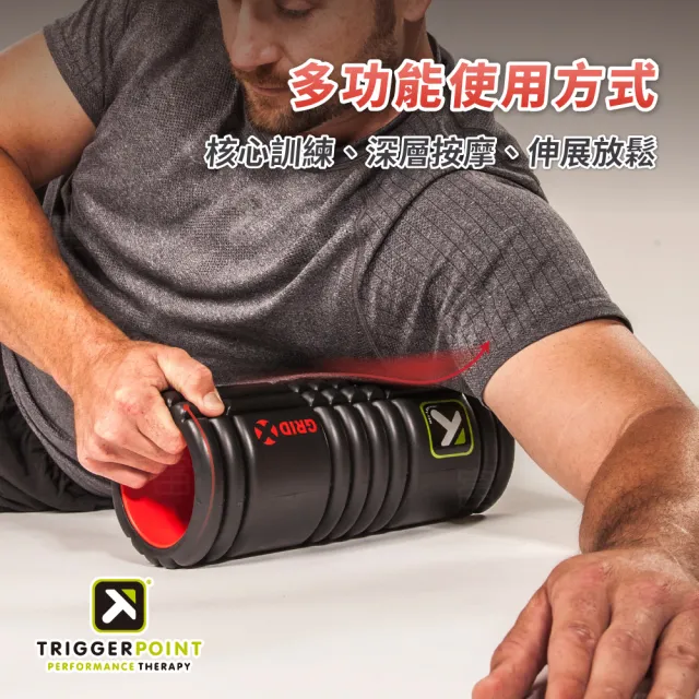 【TRIGGER POINT】The Grid X健康按摩滾筒(硬度強化版)