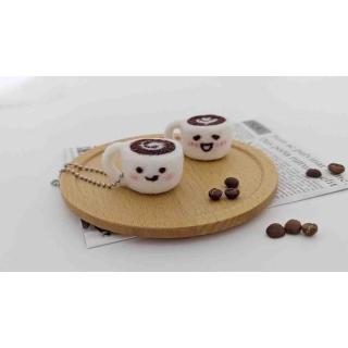 元氣早餐羊毛氈材料包套組：活力咖啡（附金屬珠練，全程影音教學）