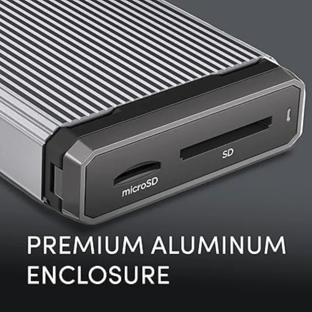 【SanDisk 晟碟】[全新版] USB-C PRO-READER 高速卸載 4k/5.3k 雙卡讀卡機(3年保固 擴充相容 寫入保護)