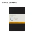 【MOLESKINE】經典硬殼橫線口袋型記者型筆記本- 黑(筆記本)