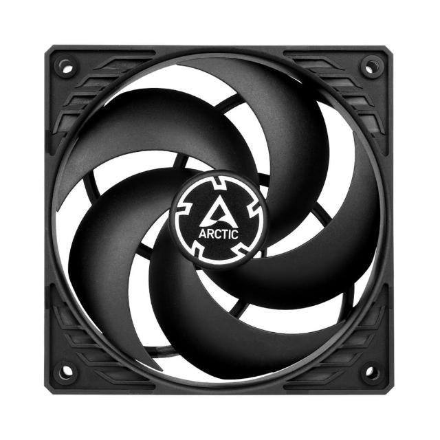 【Arctic】Silent 12公分 旋風靜音風扇 黑色(針對靜壓力優化)